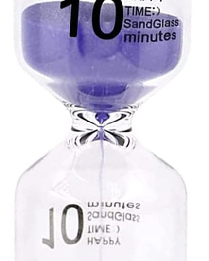 Sand Timer, Hourglass Sand Timers Colorful 10 Minutes Sandglass Timer with Protective Cover for Classroom Home Office Cooking