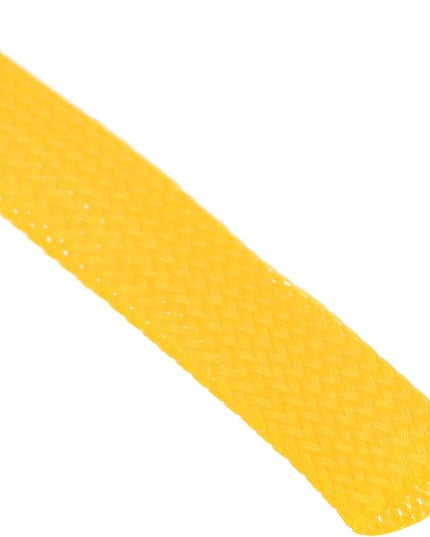 uxcell PET Expandable Sleeving 25ft 1/2" Yellow Cable Management Sleeve Cord Organizer for Wrap Protect Cable