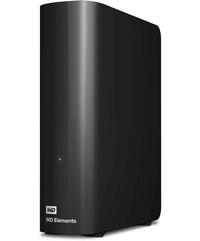 Western Digital 12TB Elements Desktop External Hard Drive, USB 3.0 drive for plug-and-play storage - WDBWLG0120HBK-WESN