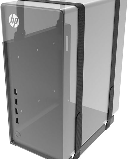 JINGCHENGMEI Universal Mount Computer Wall Mount 10" H x 6" W x 10" D, Adjustable Strap Mount for CPU, UPS, Computer Cases or Other Electronic Devices