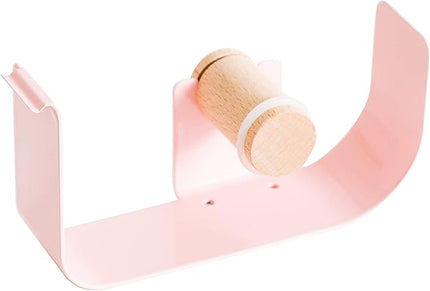 U Brands Metal Tape Dispenser, Desktop Accessory, Arc Collection, 1” Core, Pink, 3553A04-24