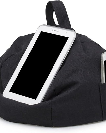 Book Pillow for Reading in Bed, Bed Tablet Holder, Portable Bean Bag Holder, for Bedtime Adventures, Portable Travel Cushion, for Standing Computers, Books, Tablets