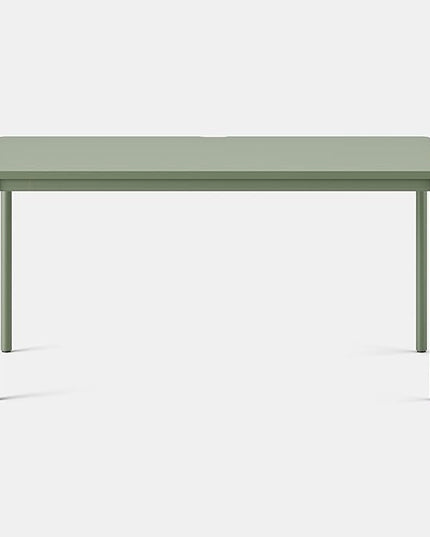 Branch Daily Desk - Functional at Home Office Desk with Effortless Assembly, Timeless Design, Rounded Corners, and Built-in Cable Notch - 58” W x 27” H x 24” D - Sage