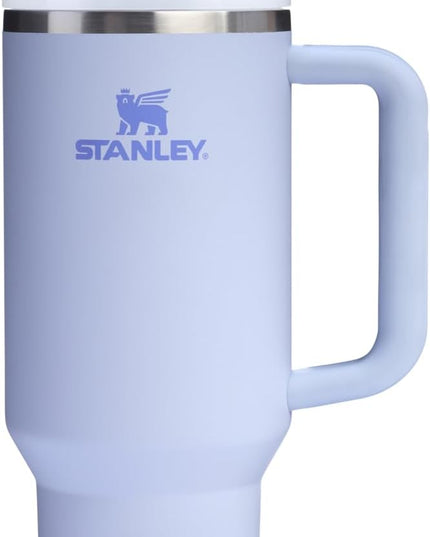 STANLEY Quencher H2.0 Tumbler with Handle and Straw 40 oz | Flowstate 3-Position Lid | Cup Holder Compatible for Travel | Insulated Stainless Steel Cup | BPA-Free | Dew Drop