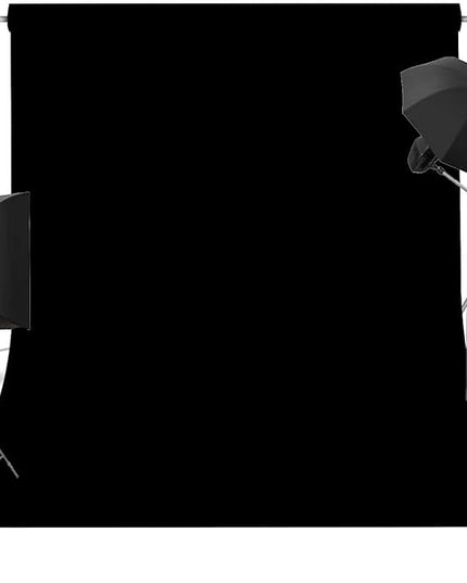 Black Photo Backdrop for Photoshoot Black Background for Photography Photo Backdrop Curtain for Party 10 x 20 FT