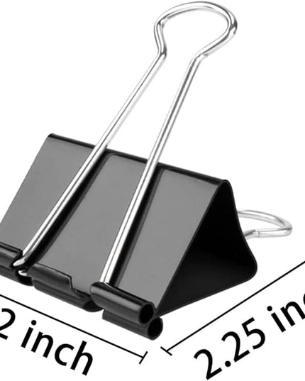 40Pack Extra Large Binder Clips for Office Home 2 inch