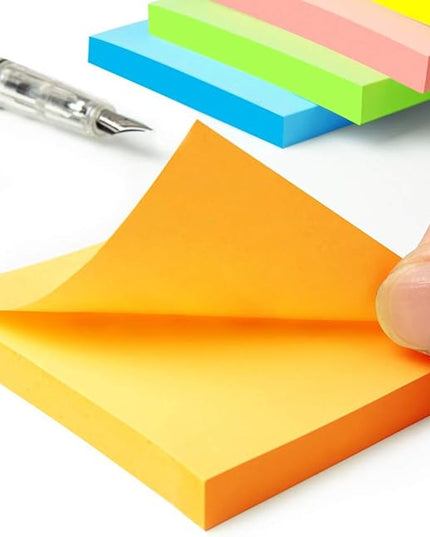 16 Pads Pop Up Sticky Notes 3x3 Refills Bright Colors Self-Stick Notes Pads Super Adhesive Sticky Notes Great Value Pack