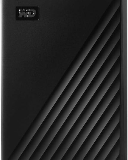 WD 5TB My Passport, Portable External Hard Drive, Black, backup software with defense against ransomware, and password protection, USB 3.1/USB 3.0 compatible - WDBPKJ0050BBK-WESN