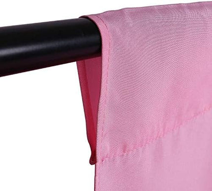 GFCC 6FTX9FT Pink Backdrop Background - for Photography Photo Booth Backdrop for Photoshoot Background Screen Video Recording Parties Curtain