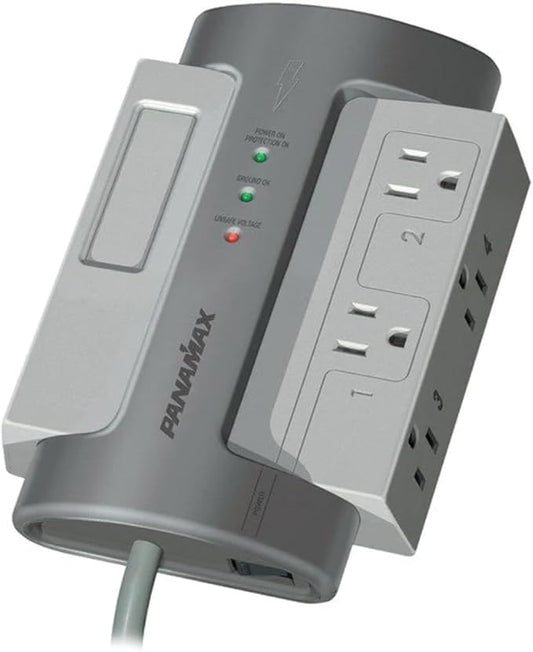 Panamax M4-EX 4 AC Outlet Surge Protection - Silver