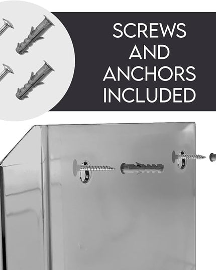 Acrimet Vertical Triple File Folder Holder Organizer, File Sorter (Plastic) (Clear Smoke Color)