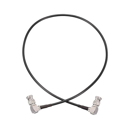 Superbat 3G/6G/12G SDI Cable 2ft BNC Cable 75 Ohm Thin Precision SDI Video Cable Right Angle Supports HD-SDI/3G-SDI/4K/8K Monitor Surveillance Camera CCTV System
