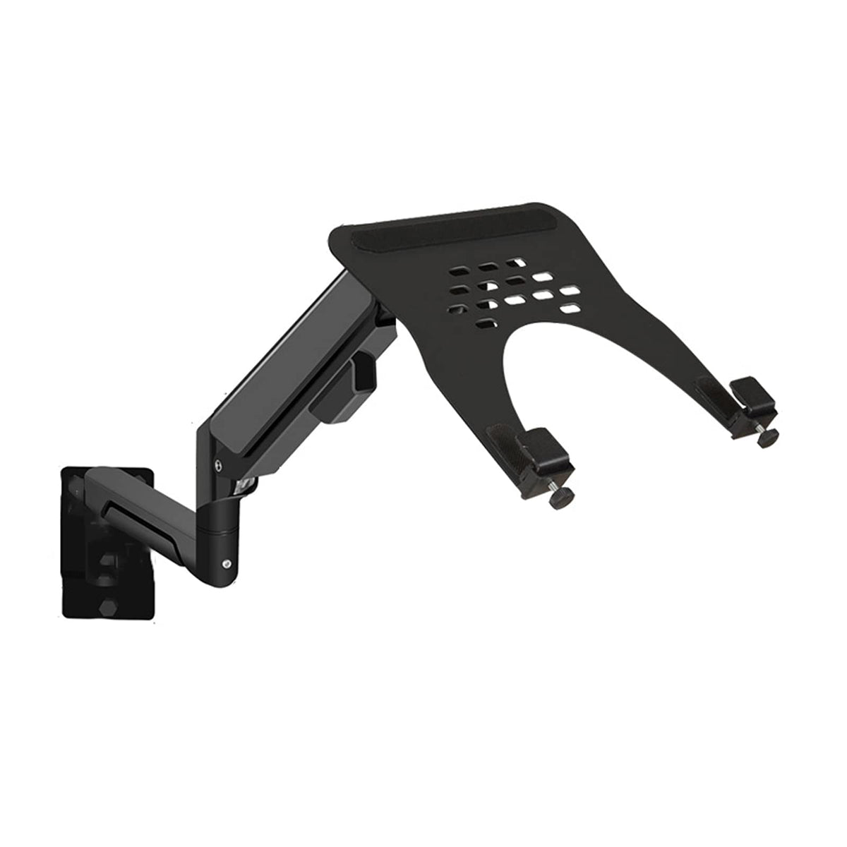 Monitor Arm Monitor Arm 10"-32" Monitor Wall Bracket Adjustable Gas Spring Monitor Mount Stand 10"-16" Wall-Mounted Laptop Stand, Hold Up to 19.8lbs, Black Monitors Bracket (Size : A) ()