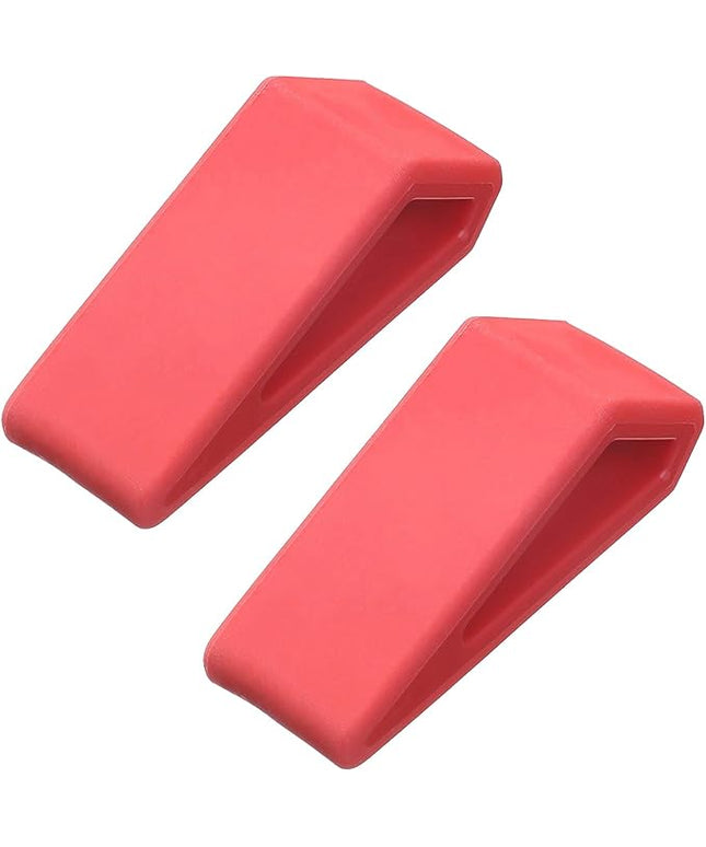 Ywmsfl 2Pcs Lightweight Portable Laptop Stand Small Cooling Slip Silicone Tilting Pad Small Tablet Ergonomic Stand for Typing