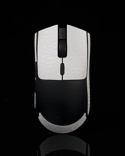 Gamer Mouse Grip Tape Sticker for Razer Viper V3 Non Slip Suck Sweat Pre Cut Easy Install PC Gaming CS White
