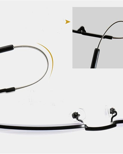 Progressive Multifocus Computer Reading Glasses Blue Light Blocking No Line Lenses Multifocal Readers for Men and Women