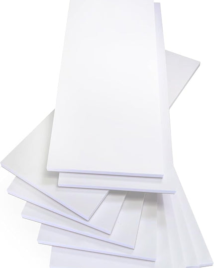 NextDayLabels Memo Pads - 10-Pack-50 Sheets Per Pad (3.5" x 8.5") Scratch Paper Pads - Blank White Notes Paper with Cardboard Back - Perfect for Office, Home, Restaurant, or Personal Use - Made in USA