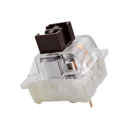 Outemu Brown Switches, 30-Pack, 3-Pin Tactile 50gf Dustproof RGB Key Switches - Replacement Pack for Mechanical Keyboard