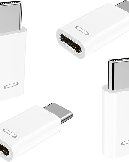 [Apple MFi Certified] Lightning to USB-C Adapter, Stuffcool 4Pack Lightning Female to Type-C Male Digital Connector PD 35W Type-C Fast Charging for iPhone 17/17 Air/17 Pro/17 Pro Max/16/16 Pro/15/iPad