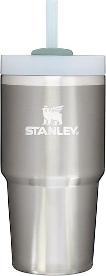 STANLEY Quencher H2.0 Tumbler with Straw 20 oz | Flowstate 3-Position Lid | Cup Holder Compatible for Travel | Insulated Stainless Steel Cup | BPA-Free | Stainless Steel Shale