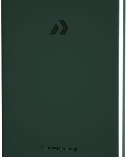 Nextnoid Lined Hardcover Journal Notebook - 120 GSM Thick Paper A5 Notebook Journal for Men 160 Pages - Perfect Journals for Writing, Journaling and Note-Taking (Green,Ruled)