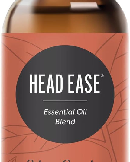 Edens Garden Head Ease Essential Oil Blend- 100% Pure Premium Grade, Undiluted, Natural, Therapeutic, Aromatherapy, The Best for Skin, Face, Humidifiers 118 ml (4 fl oz)