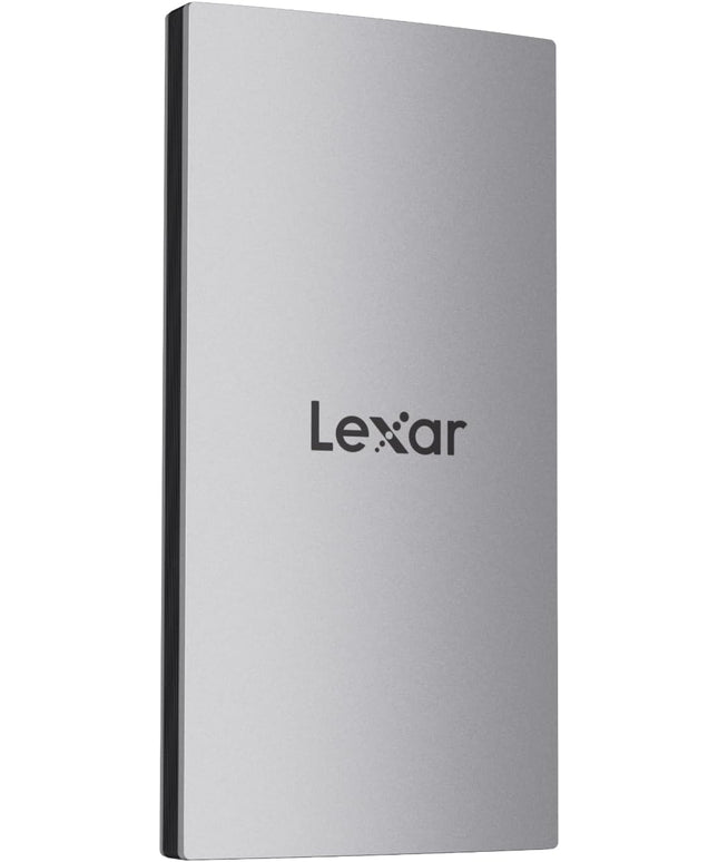 Lexar ES3 1TB External SSD, USB 3.2 Gen2 Portable SSD, PSSD Up to 1050MB/s Read, 1000MB/s Write, External Solid State Drive Compatible with iPhone 16/15 Series/Mac/PS5/XBOX/Laptop/PC, Silver