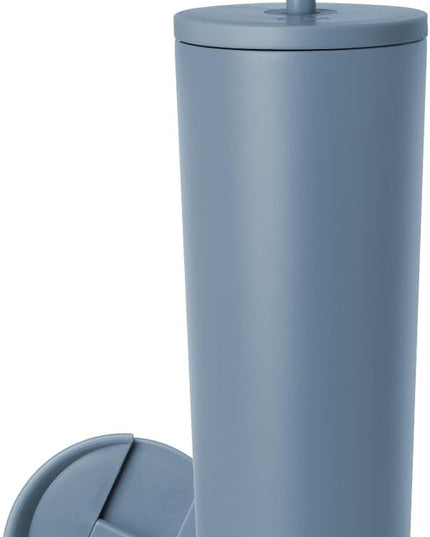 Simple Modern Insulated Tumbler with Lid and Straw | Iced Coffee Cup Reusable Stainless Steel Water Bottle Travel Mug | Gifts for Women Men Her Him | Classic Collection | 28oz | Blue Dune