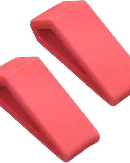 Ywmsfl 2Pcs Lightweight Portable Laptop Stand Small Cooling Slip Silicone Tilting Pad Small Tablet Ergonomic Stand for Typing