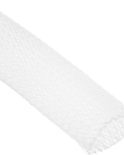 uxcell Expandable Sleeving,1 3/16-inch 10ft Cable Sleeve, Clear