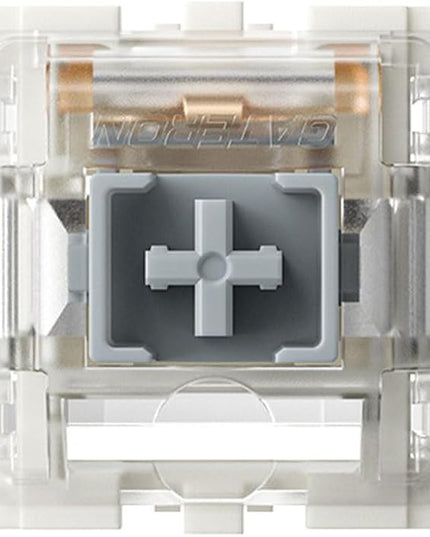 G Pro 3.0 Silvery Switch, Suitable for Mechanical Keyboards, 5-pin Linear/pre Lubricated/pin Enhanced Switch Compatible with PCB hot swapping (70)