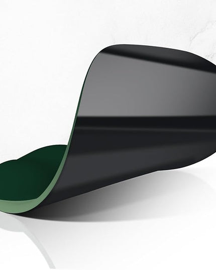 ITNRSIIET Ergonomic Mouse Pad, Cushioned Gel Wrist Rest, Non-Slip Base, Smooth Surface, Cute Multi-Color, 9.5 x 8.2 in, Deep Green Gradient