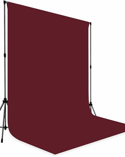 Photo Backdrop Wine Red Background Cloth Professional Photography 10x10ft Seamless Design to Eliminate Wrinkles Wedding Luxury Theme Decoration Art Exhibition Gallery Display