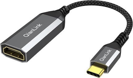 USB Type C to HDMI Adapter, USB C to HDMI 4K Cable [Thunderbolt 3/4] for MacBook Pro/Air 2023, iPhone 15 16 17 Pro Max, Dell XPS, Pixelbook, Surface, IPad Pro, iMac, XPS 17, Galaxy S25 S24