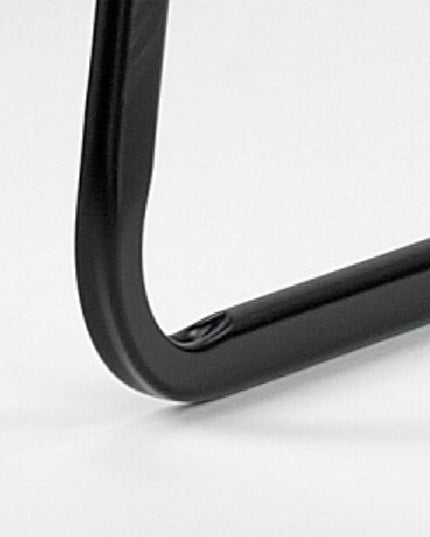 Iron Simple Floor-Standing Magazine Display Rack - Black