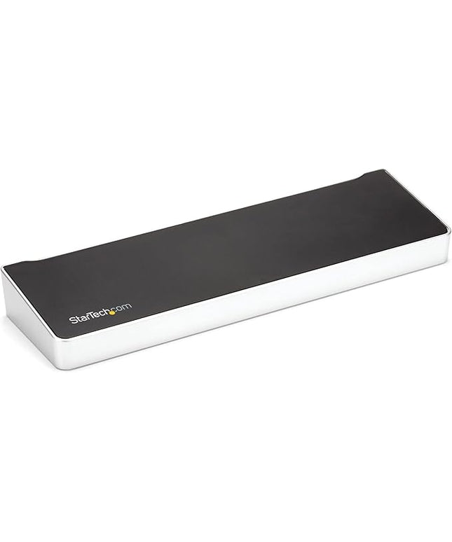 StarTech.com USB-C Triple Monitor Docking Station for MacBook Pro / Air M1 M2 M3 M4 & Windows, Universal 4K HDMI DP Dock, Thunderbolt Compatible, 60W Laptop Charging - TAA
