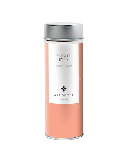 Art of Tea | Bright Eyed 4oz - Caffeine Free Turmeric Ginger Tea | Wellness Loose Leaf Artisan Tea