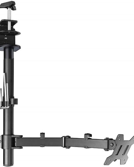 Single Arm Mount Desk Stand Fit 10inch-27Inch Screens Offer Adjustable and Flexible Viewing Angles Adjustable Stand