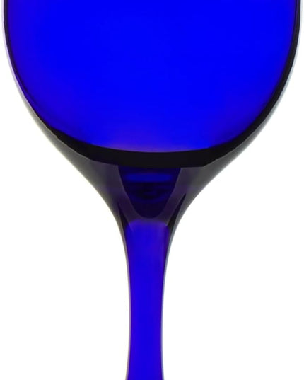 Libbey Premiere Cobalt Wine Glasses, 11.5 ounce, Set of 12