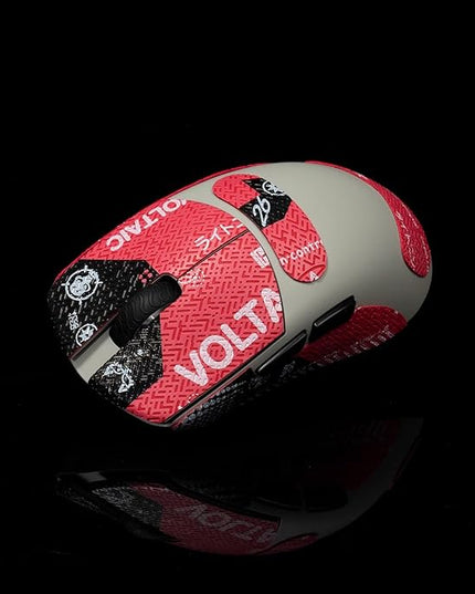 Grip Tape for Lamzu Maya X - Anti-Slip,Enhanced Control, Sweat Resistance,Improves FPS Gaming Grip & Mouse Protection [Pre-Cut] Blood X