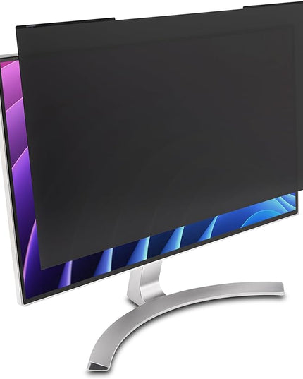 Kensington MagPro 21.5 Inch Magnetic Computer Privacy Screen for Desktop, Removable 16:9 Computer Privacy Filter, Anti-Glare Blue Ray Reduction, Compatible with Slim Bezel Monitors, K55420WW