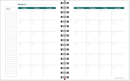 FranklinCovey - Undated Planner | Weekly - Wire-Bound Planner (7” x 8.5” X 1”)