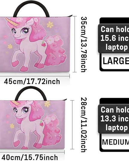 Hsnar 15.6 Laptop Case Briefcase Handbag with Accessory Pocket Slim Laptop Bag Laptop Sleeve