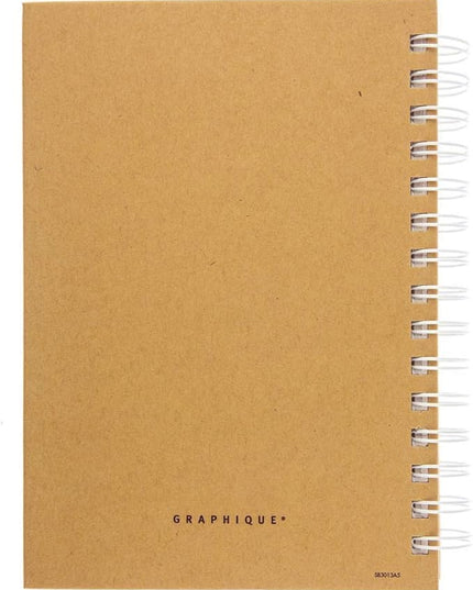 Graphique Designer Notebooks - Positive Mind. Positive Life. - Spiral Bound Writing Journals for Offices, Schools, Classrooms, and More - Hard Cover with 160 Ruled Pages (6.25" x 8.25")