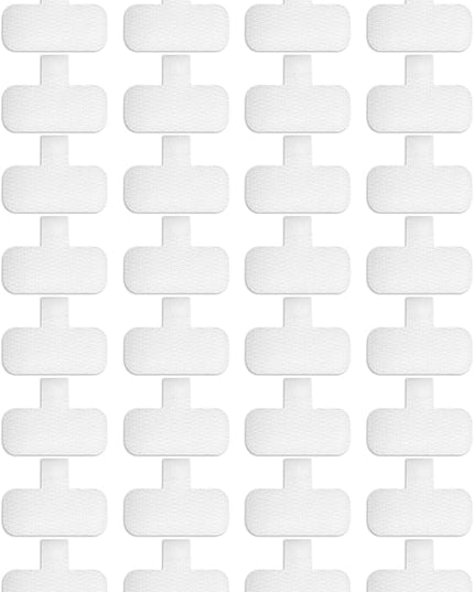 32 Pcs Cable Labels - Write On Wire Tags for Electronics & Computers, White, 1.5" x 0.67"