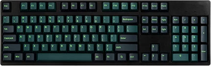 GTSP 166 Double Shot PBT Keycaps Keys Cherry Profile Night Runner for Cherry MX Switch Keyboards Mechanical(Sound Wave)