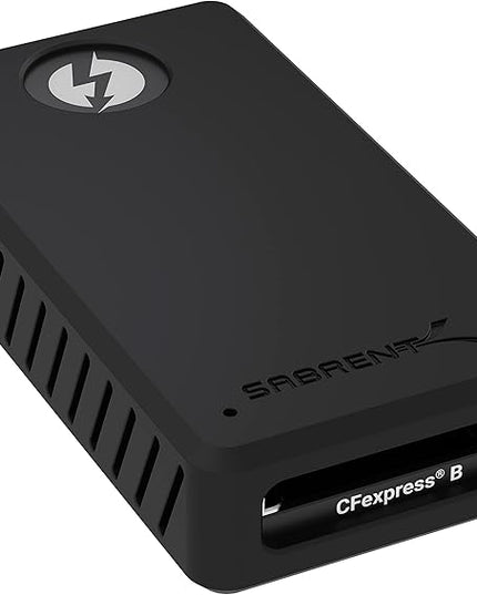 SABRENT Thunderbolt 3 & USB 3 Type C to CFexpress Card Reader (CR-T3CF)