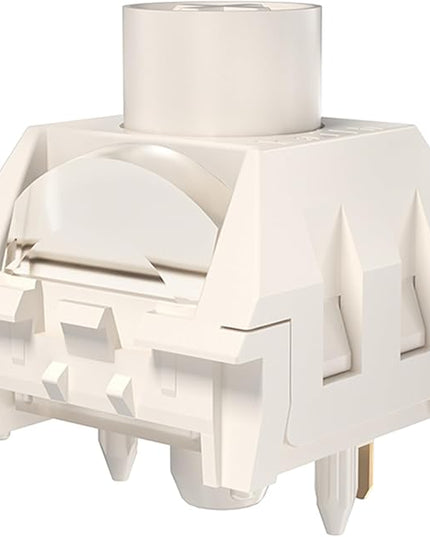 Kailh Box Ice Cream PRO MAX Switches for Mechanical Keyboard,5-pin Linear/45gf/Pre lubed/upgrated POM Material/Stronger Reboud Switches(Ice Cream PRO,108pcs)