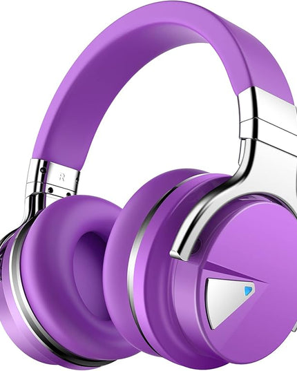 Million Sold 10 Years Classic E7 Active Noise Cancelling Headphones with Upgraded Noise Cancellation, Bluetooth Headphones Wireless with HD Sound Vivid Deep Bass, for Home Office Travel Birthday Gift