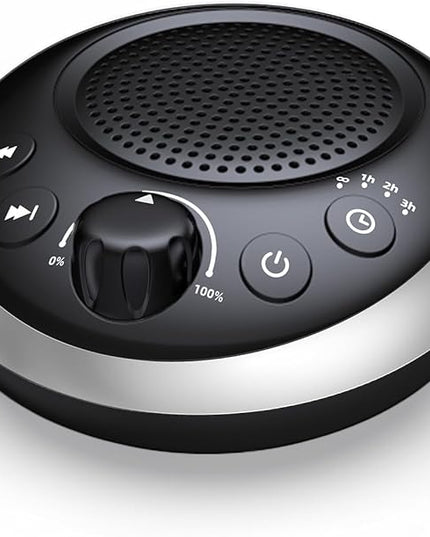 Sound Machine Loud White Noise Machine Nonstop Brown Noise Sleep Machine 30 Soothing Sounds for Baby Kids Adults Pink Noise Sounds Machine 36-Level Vol 4 Timer Memory Function for Home Travel Office